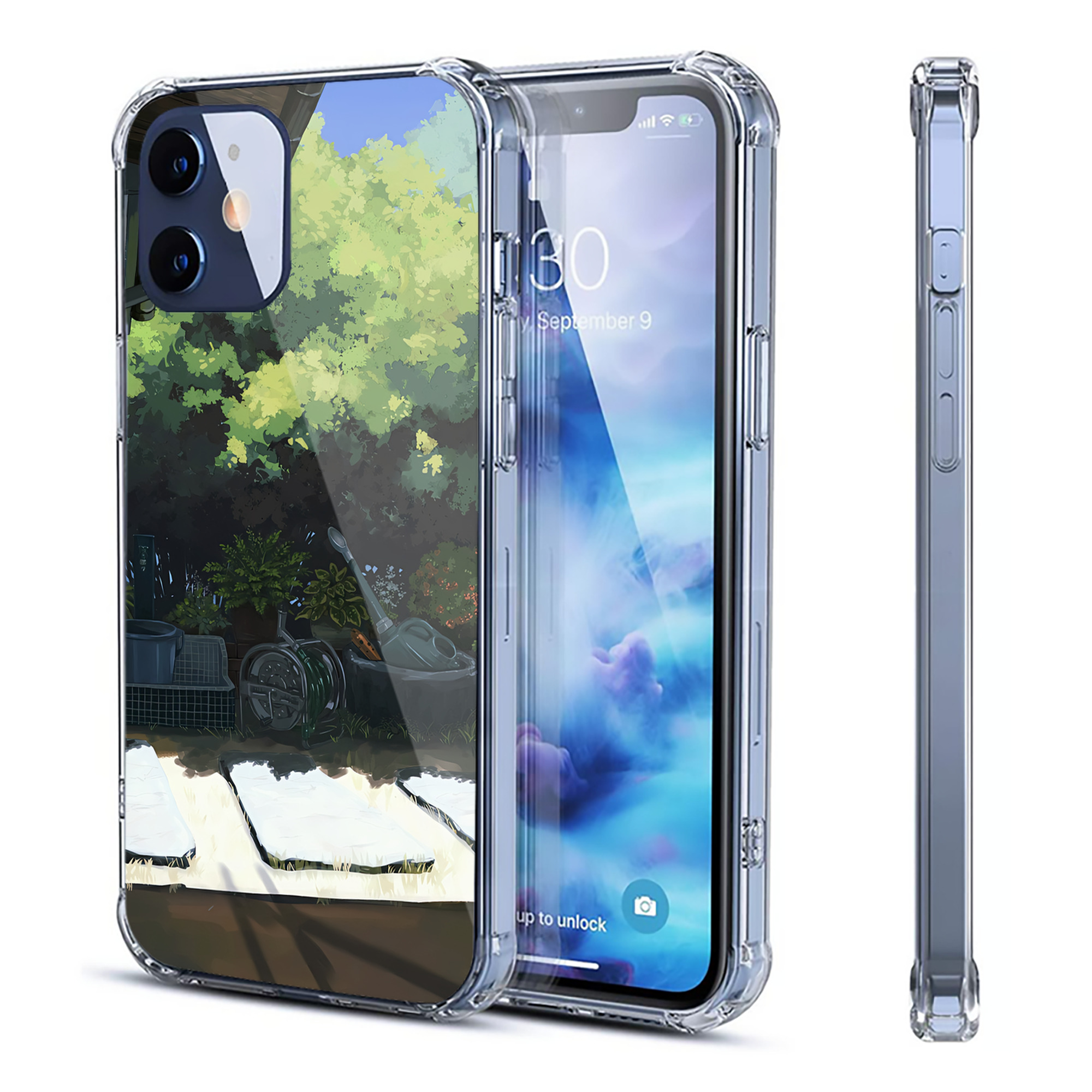 （画像用） SPY×FAMILY间谍家家酒 【iPhone 12シリーズ対応】透明スマホケース（クリアソフトケース）